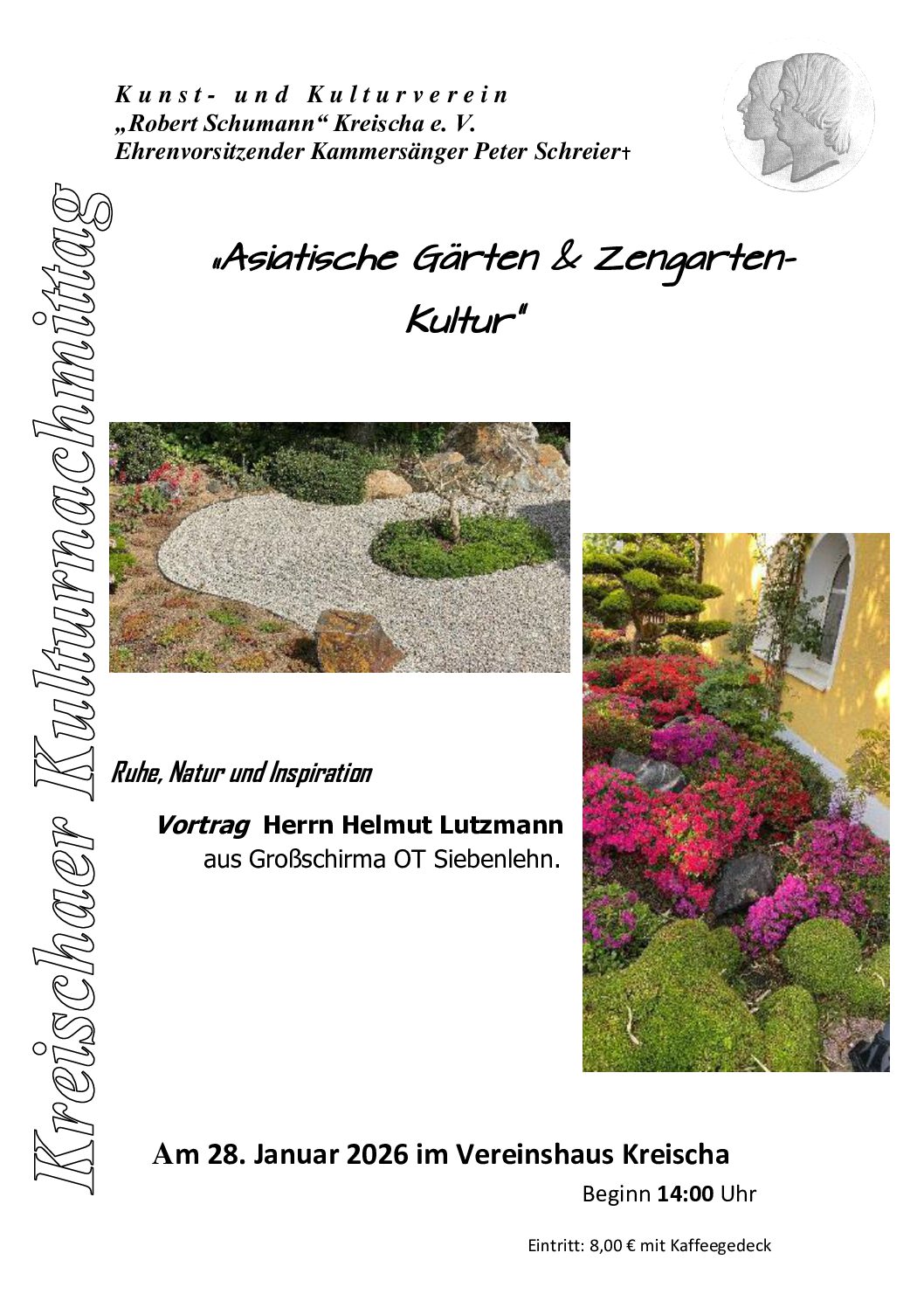 Vortrag -„Asiatische Gärten & Zengarten-Kultur“